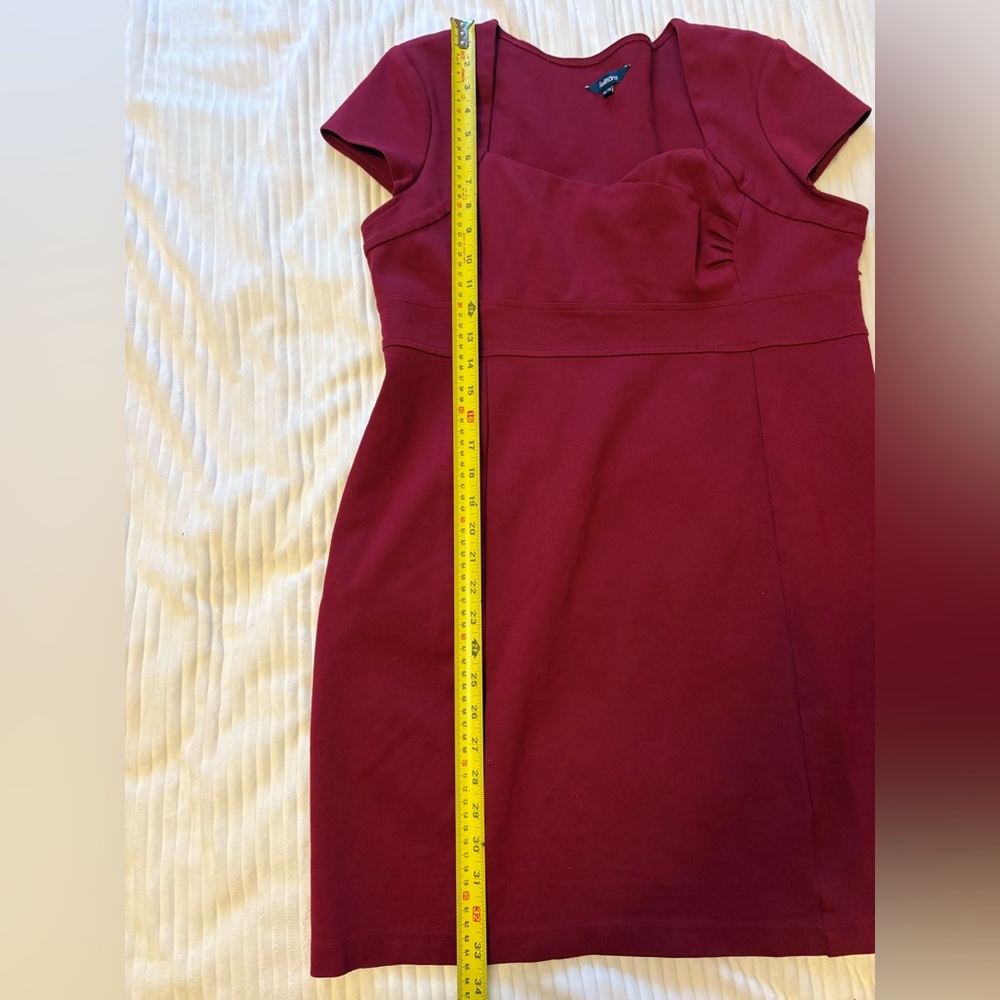 Reitmans Bold Red Dress Size XL - Picture 6 of 8